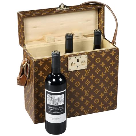 louis vuitton wine bottle carrier|flask holder Louis Vuitton.